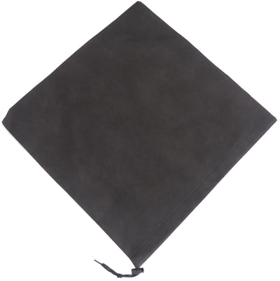 Mat de bolsa de casco de algodón de borde negro