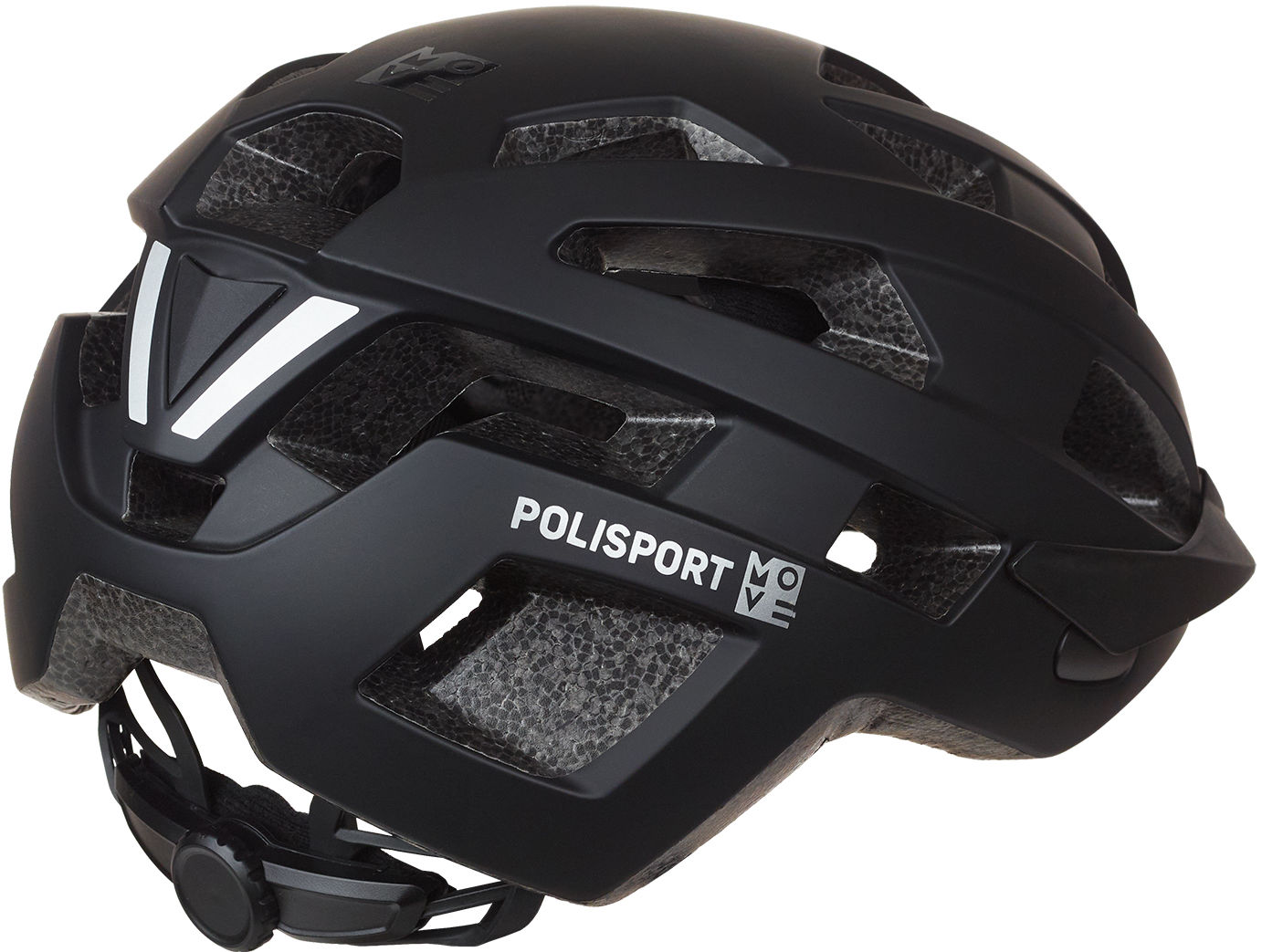 Polispgoudt City Move Helmet de bicicleta L 58-61 cm Negro