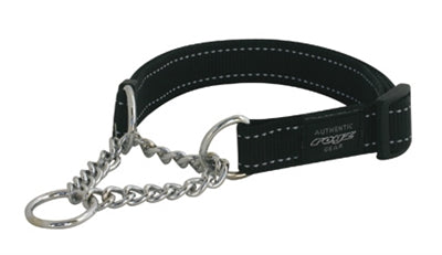 Rogz para perros Lumberjack Halfslip Collar Black