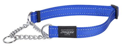 Rogz for Dogs Fanbelt Meidslip Collar Blue