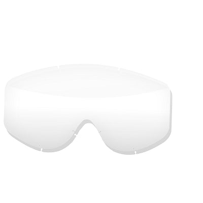 Lente de rasgadura TNT para gafas cruzadas sin extremo transparente