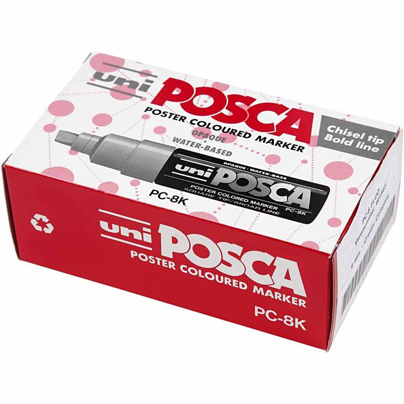 Https: www.cchobby.nl posca-marker-afm-pc-8k-lijndikte-8-mm-breed-semi-dekkend-diverse-kleuren-6-stuk-1-doos