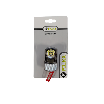 FALKX LED koplamp incl. batterijen (hangverpakking)