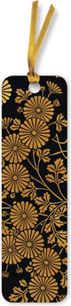 Flame tree bookmarks (foiled)- uematsu hobi: box decorated with chrysanthemums bookmarks (pack of 10)
