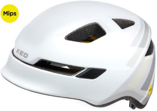 Casco per biciclette Ked Pop Mips - Small (48-52 cm) - Grigio