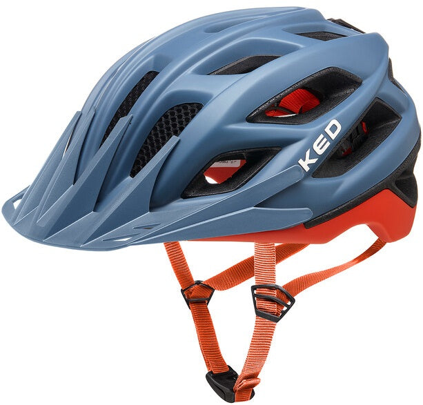 Fietshelm KED Companion M (52-58cm) - Blauw Grijs Goudange matt