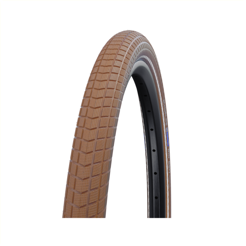 Esegui: Schwalbe Big Ben (K-Guard) Colore: Brown con dimensione di riflessione: 28x2.00 Etro 50-622