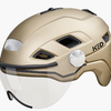 Casco de bicicleta Ked B-Vis X-Lite M (52-58 cm) -Gold Metallic Matt