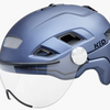 Casco da bicicletta Ked B-Vis X-Lite M (52-58 cm) -Blue Metallic Matt
