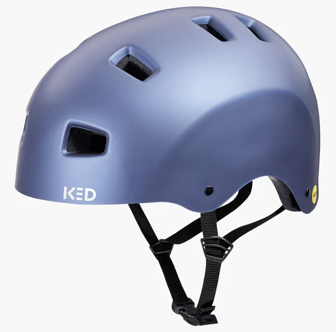 Fietshelm KED Citro L (57-62 cm) - Blauw metallic matt