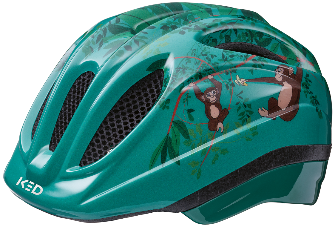Helmet Ked Bicycle Meggy II Trend M (52-58 cm) Monkey Glossy