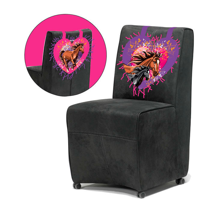 Folat bv stoeldecoratie paarden