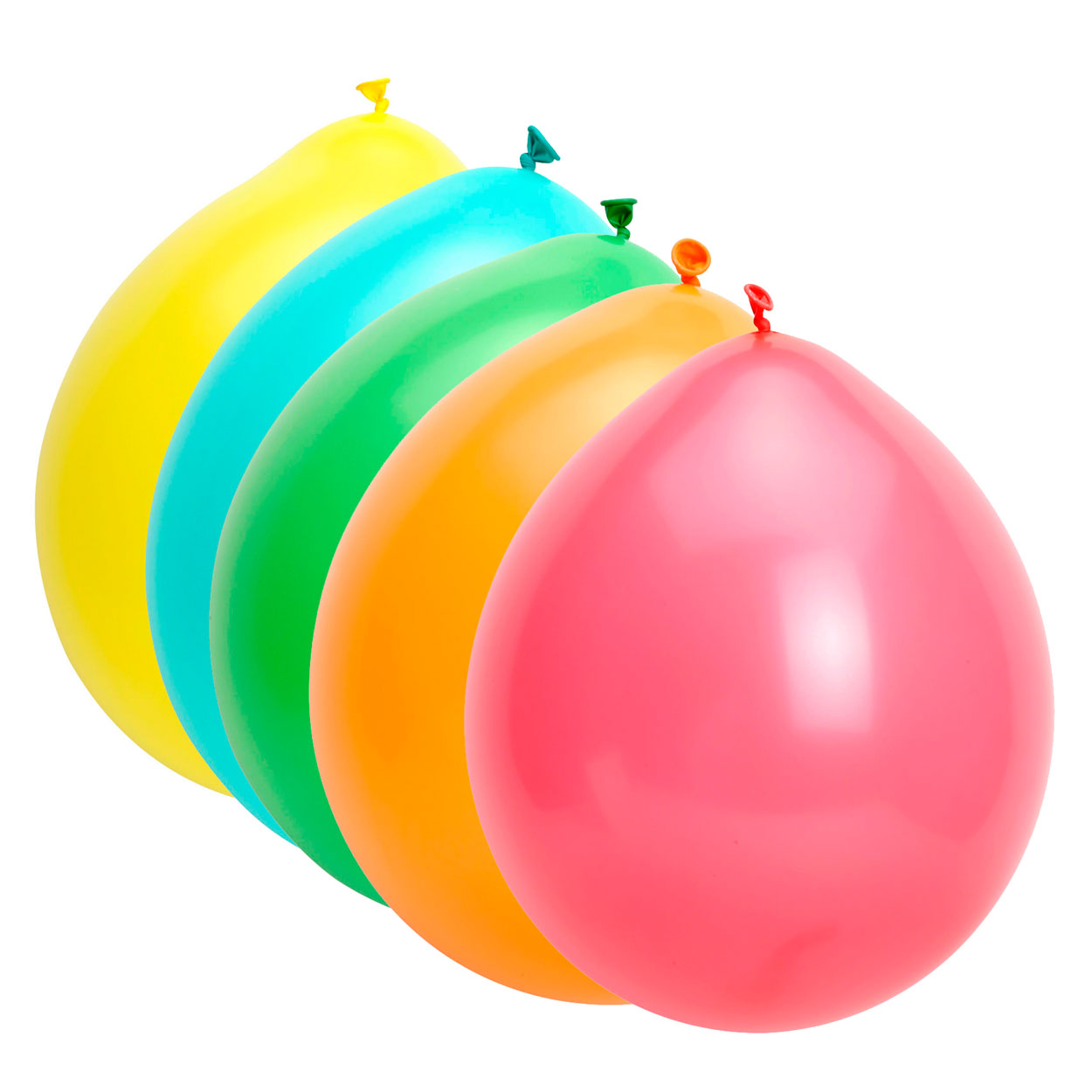 Folat Bv Colored Globos, 10st.