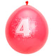 Folat BV figure balloons 4 years, 8th.