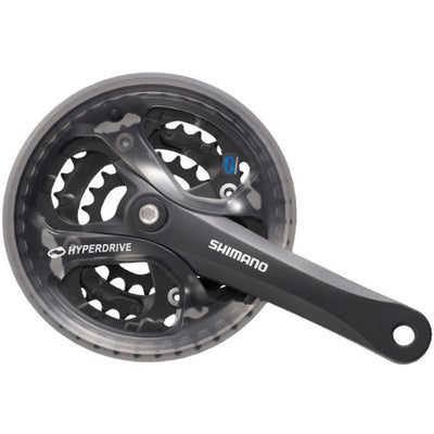 SHIMANO CRANKET set 7 8 velocità ACERA FC-M361 con braccio a manovella da 175 mm 42 x 32 x 22t nero