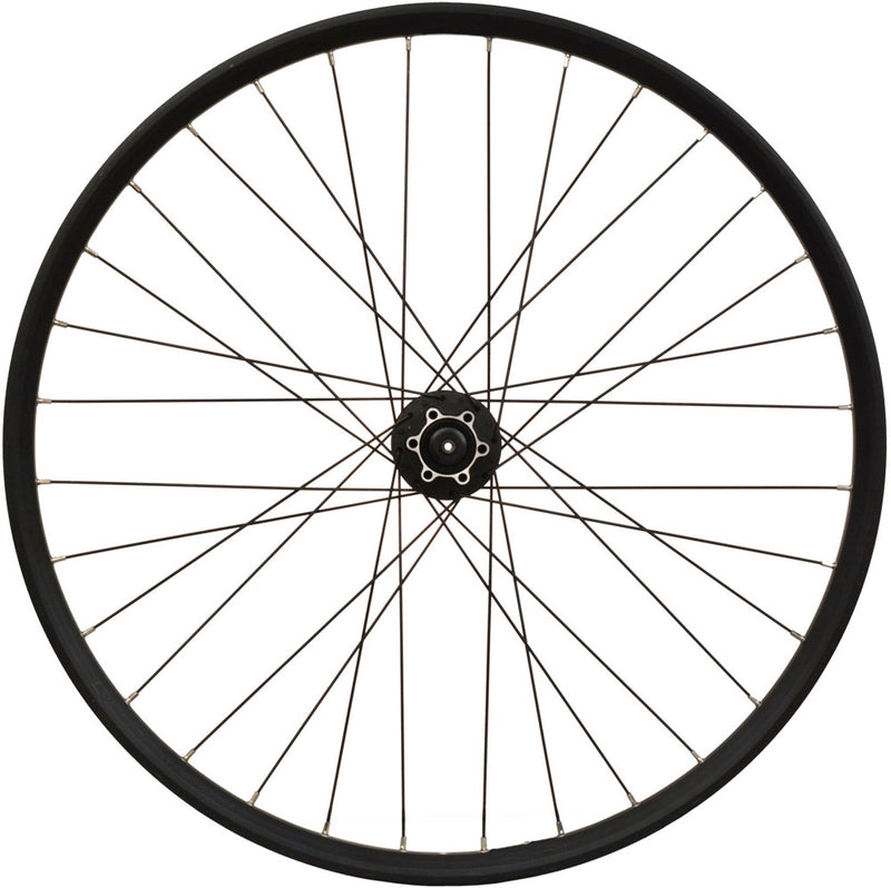 Custom made 29 shimano 6-bolt deore fh-m525 rodi black rock rear wheel