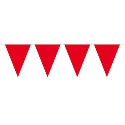 Línea de bandera XL Rojo, 10mtr.