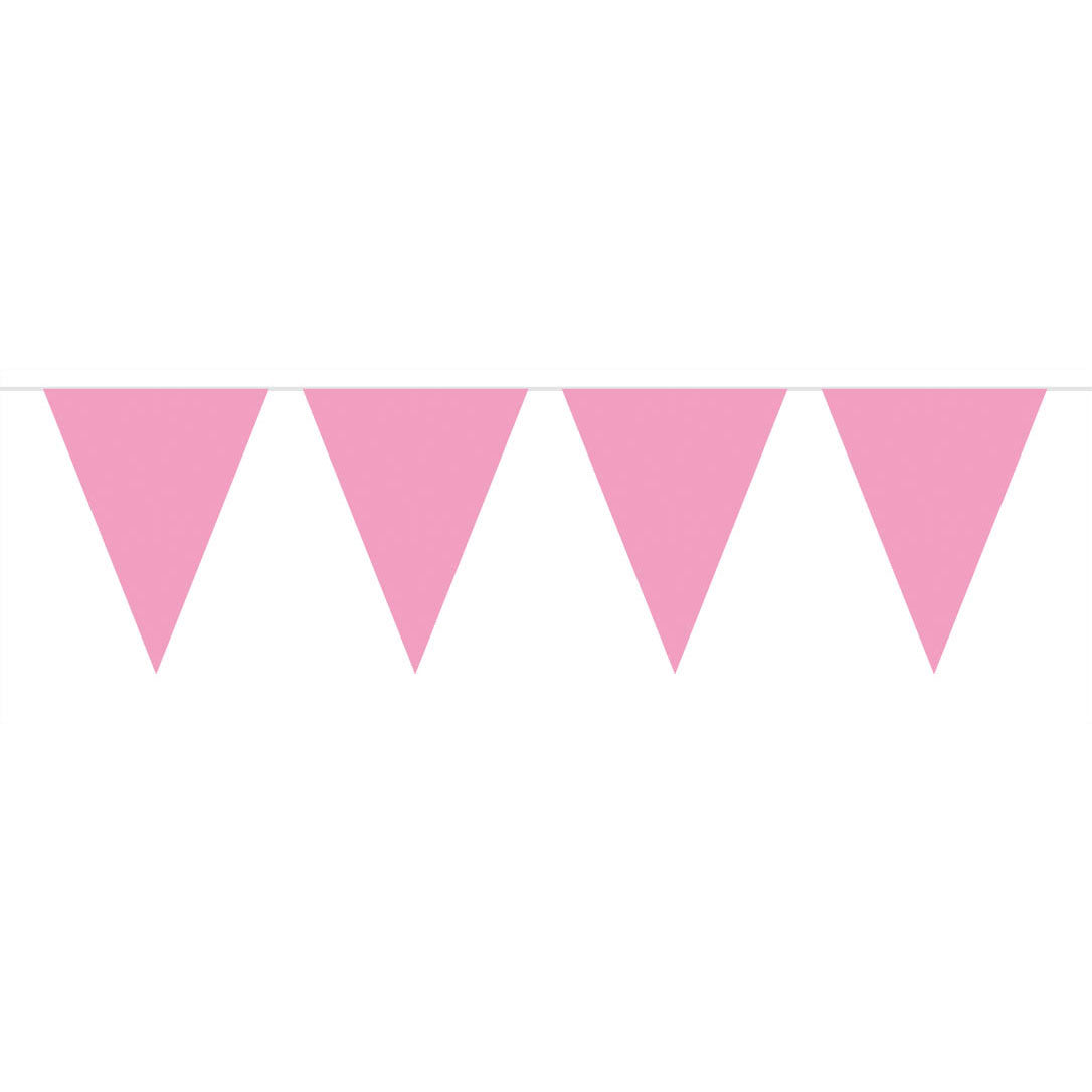 Folat bv vlaggenlijn xl roze, 10mtr.