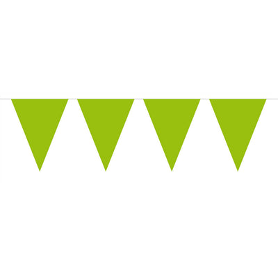 Línea de bandera XL verde, 10mtr.