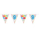 Flag Line Confetti 9 años, 10mtr.