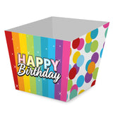Folat bv snoepbakjes happy birthday, 5st. - afbeelding 2