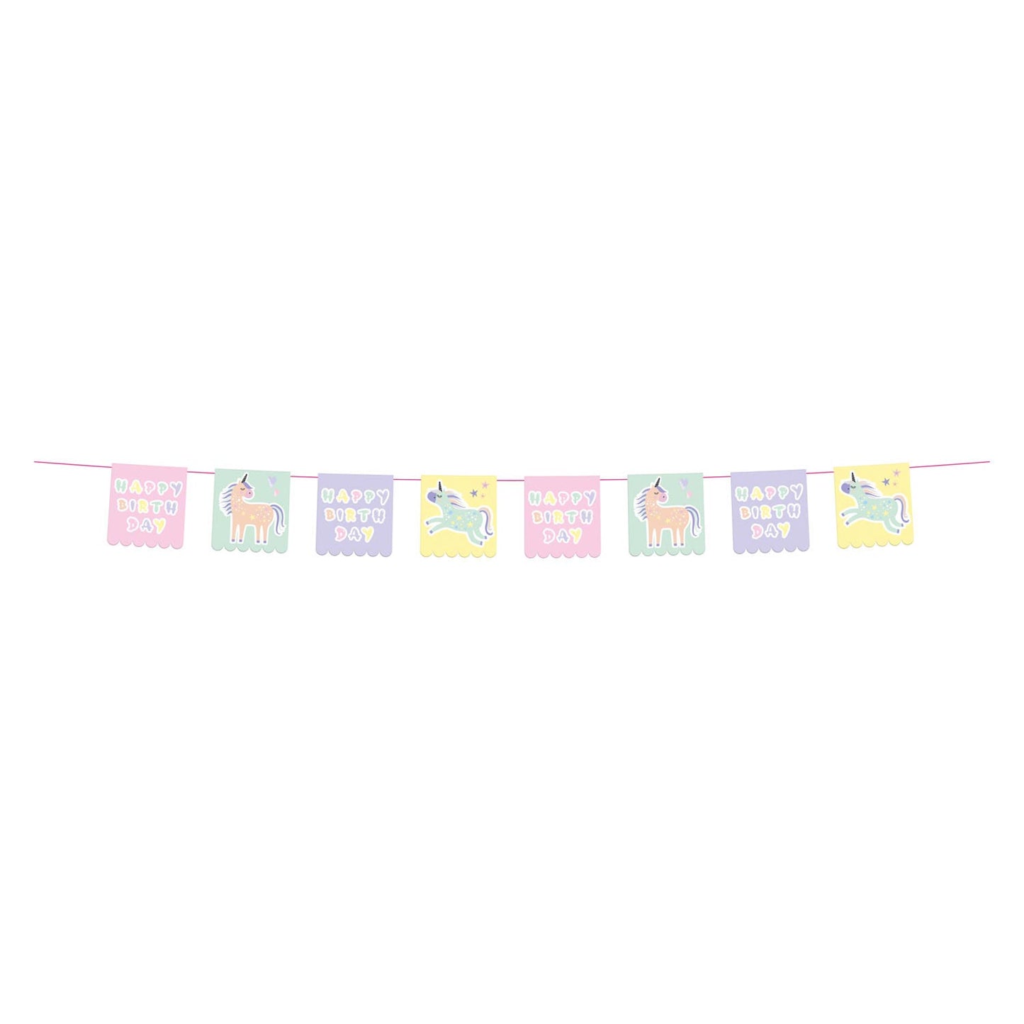 Folat bv vlaggenlijn unicorns rainbows, 6m