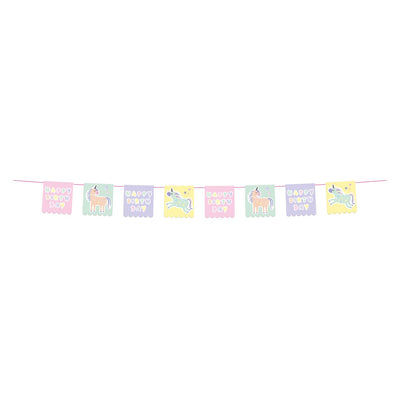 Flags Line Unicorns Rainbows, 6m