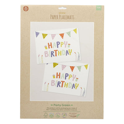 Folat BV Paper Pitemats Party 6st.