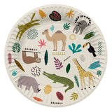Folat bv borden zoo party, 8st. - afbeelding 1