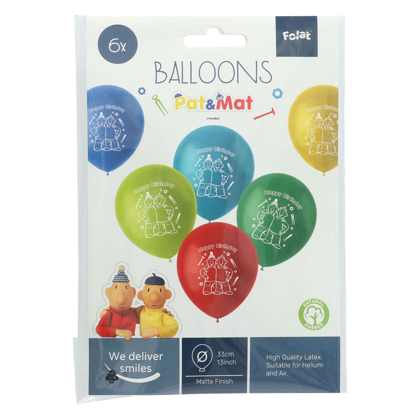 Folat bv buurman buurman ballonnen, 6st.