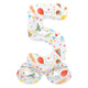 Palloncino in pellicola in piedi numero gioioso numero 5-72 cm
