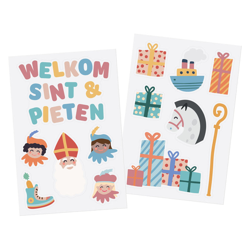 Folat BV Raamstickers Welcome Sint Pieten, 13st.