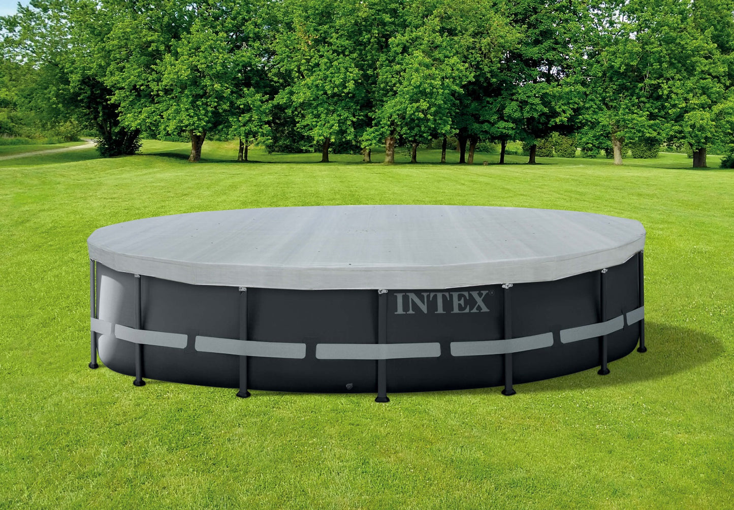 Intex deak seill deluxe para piscinas de marco piscinas de marco Ø 488 cm