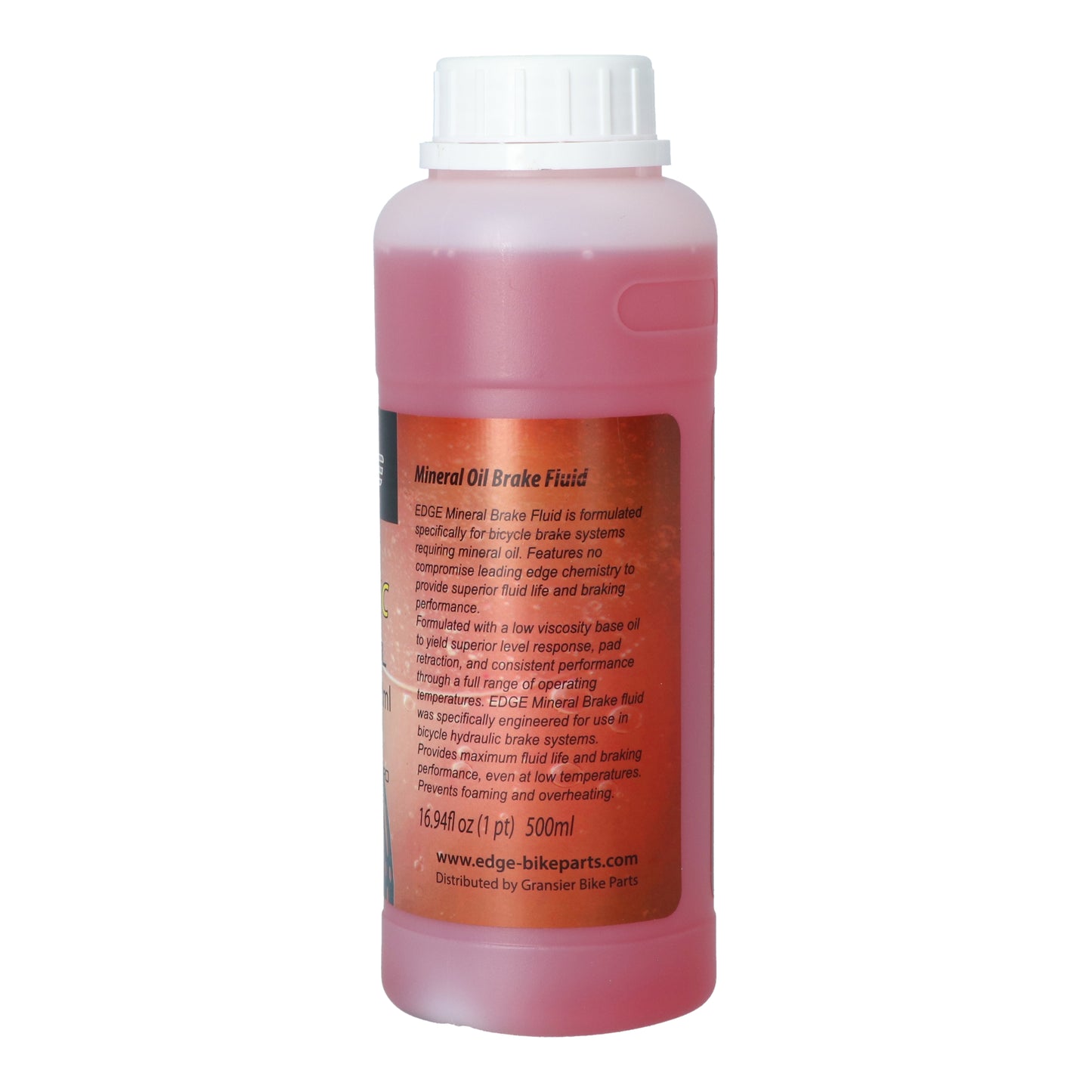 Olio minerale del fluido freno bordo rosso (500 ml)