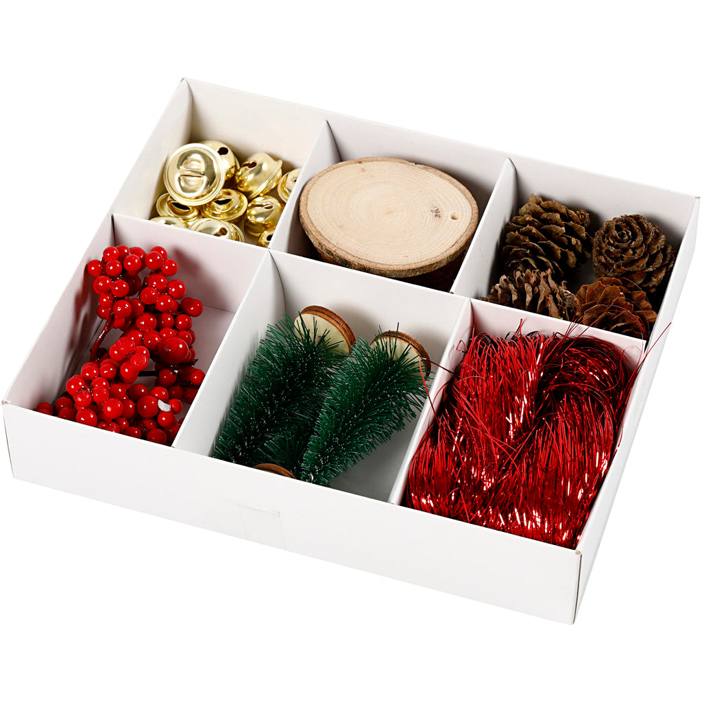 Set de embalaje de regalo de la empresa Creativ, antiguo, 6 div 1 caja
