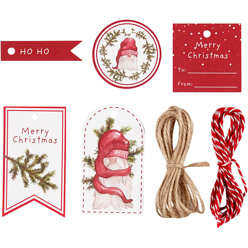 Set etichette regalo aziendali Creativ, 250 gr, 1 set
