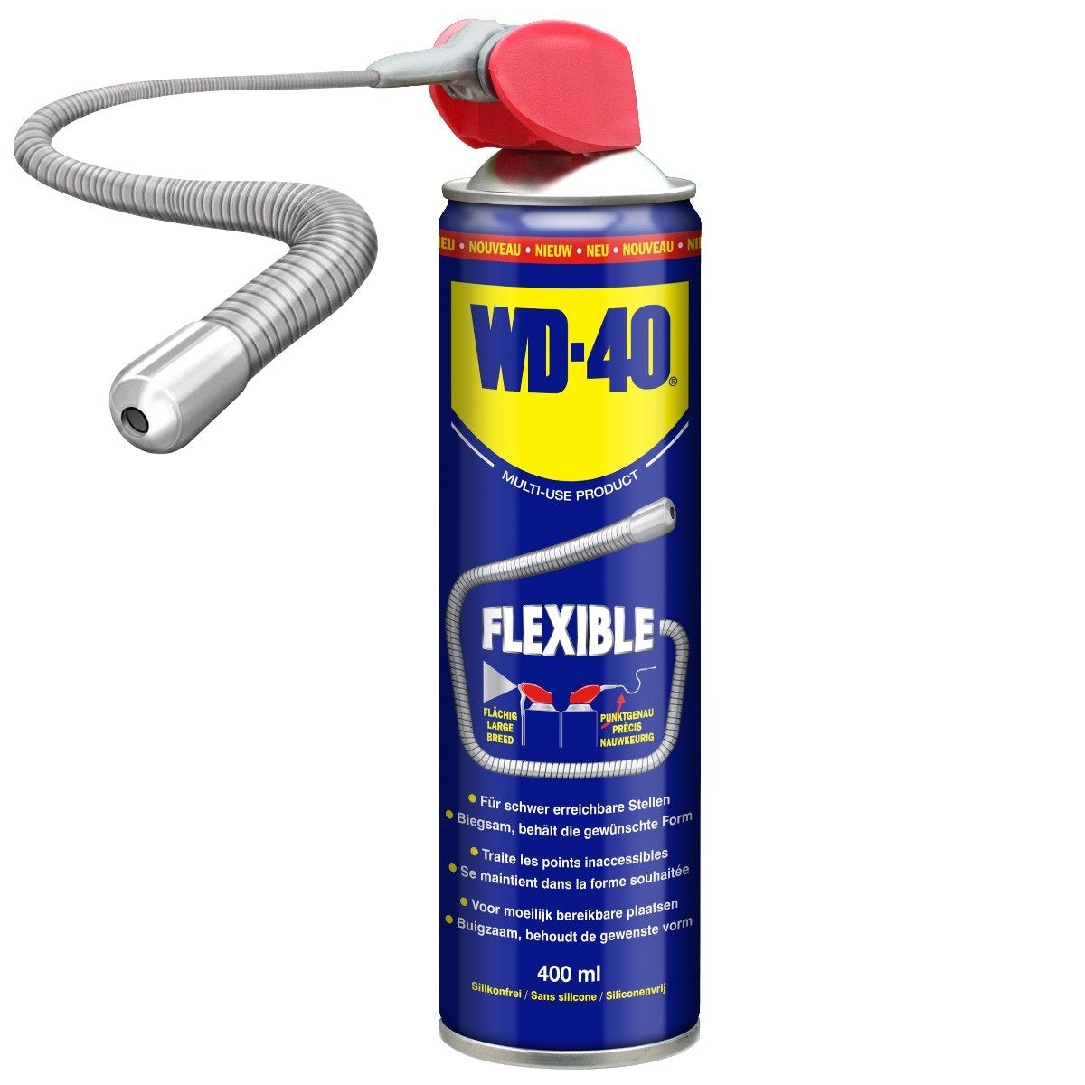WD40 400 ml flessibile con paglia flessibile