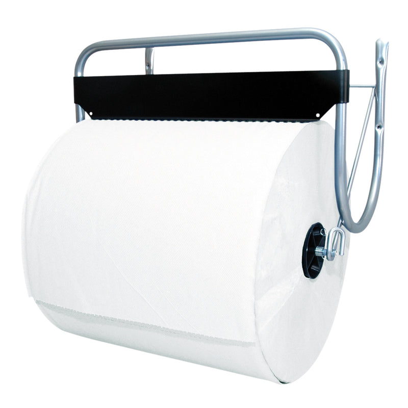 Soporte de pared de metal euro para el rollo de papel maxi