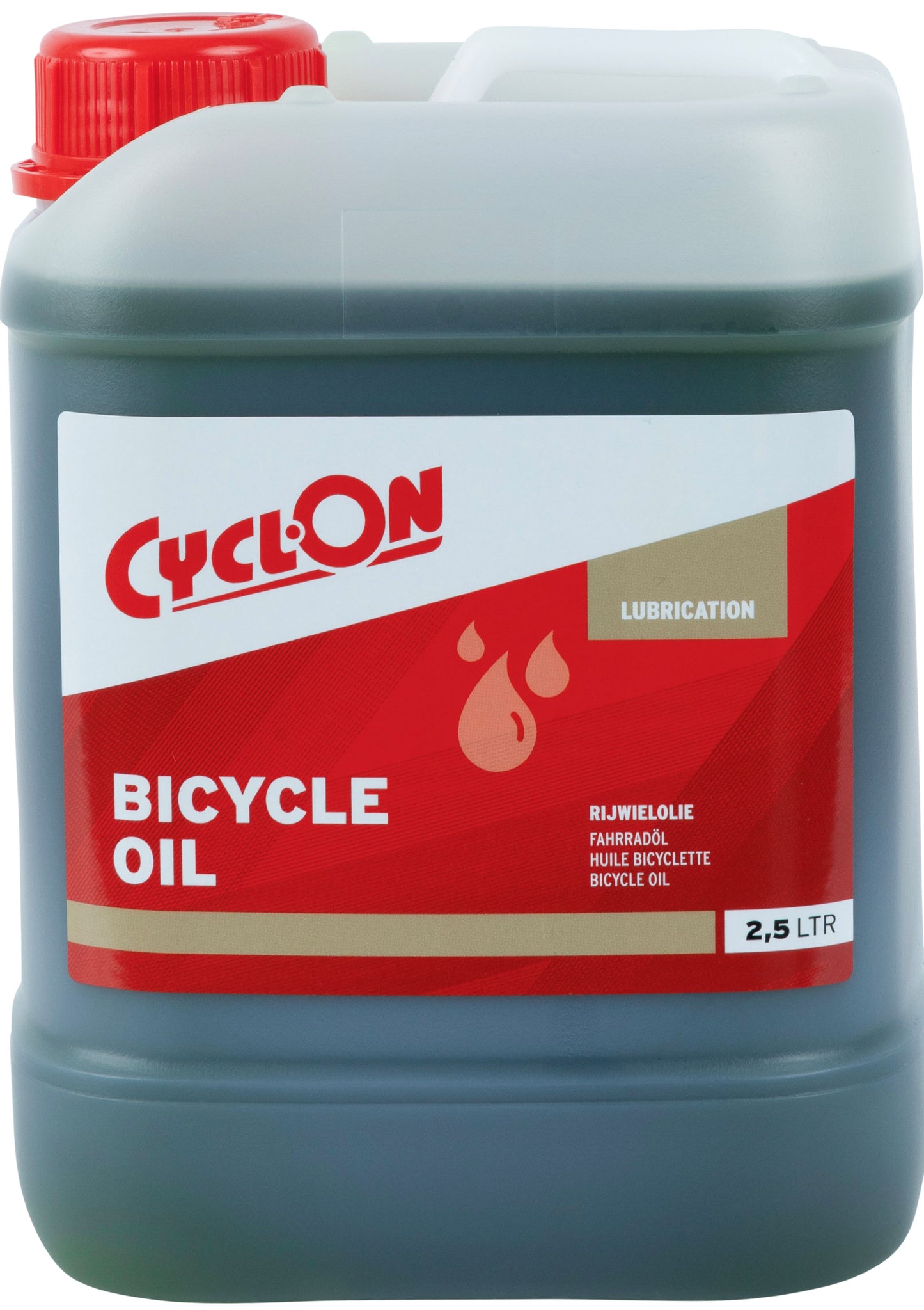 Aceite de bicicleta de bicicleta Cyclon aceite de bicicleta 2.5 litros