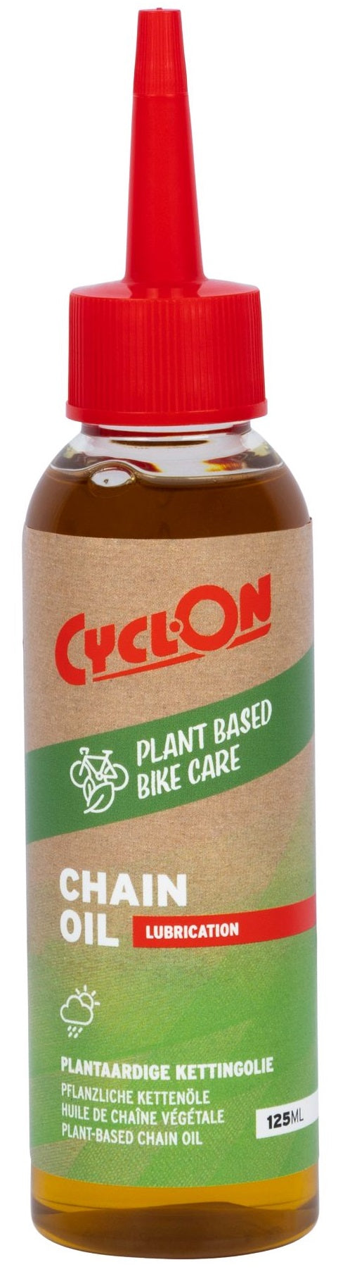 Drippelflacon a base di piante olio a catena ciclone 125 ml