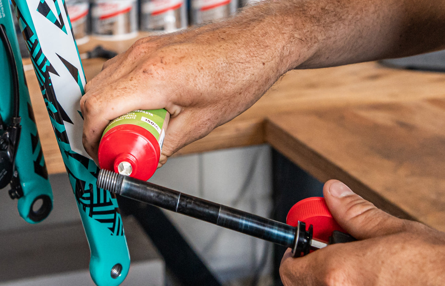 Tubo a base di pasta per pasta per pasta per cylone 150 ml