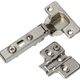Mack 1015225 - 12 bisagras perforadoras con clip en puerta de superficie de 35 mm y 110° | 5 piezas