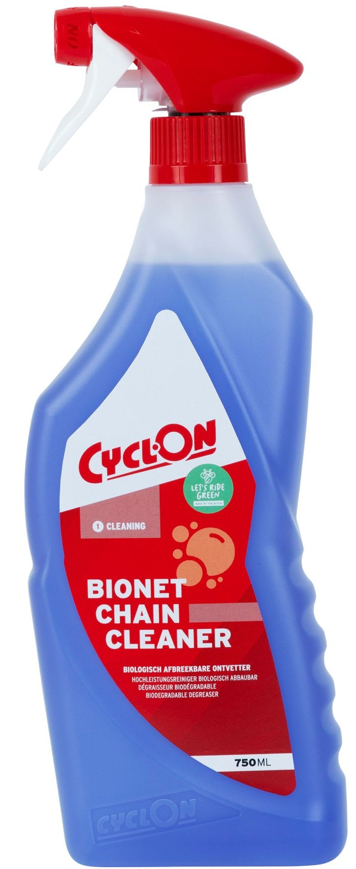 Cyclon Bionet Chain Cleaner Triggerspray 750 ml (en el paquete de ampolla)