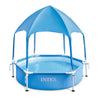 Piscina a telaio a telaio piccolo intex 183 x 38 cm