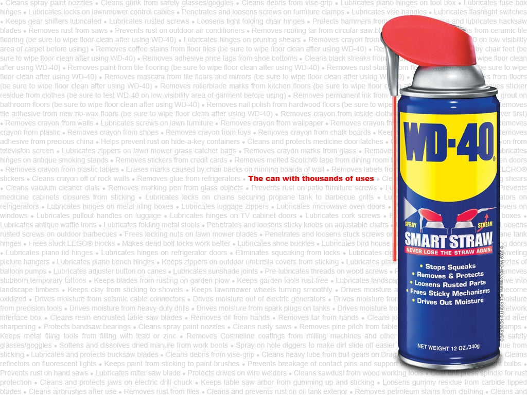 WD40 Multi-use spray met Straw 300ml