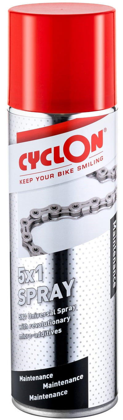 Cyclon P.T.F.E. Múltiple lubricante 5x1 en spray lata 500ml
