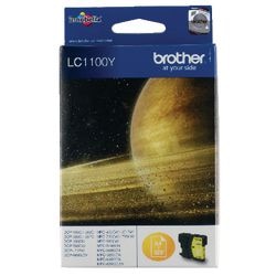 Cartuccia d'inchiostro Brother lc1100y gialla