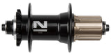 Novatec d042sb achternaaf 8-11 cassette 36 gaats 135mm zwart - afbeelding 1