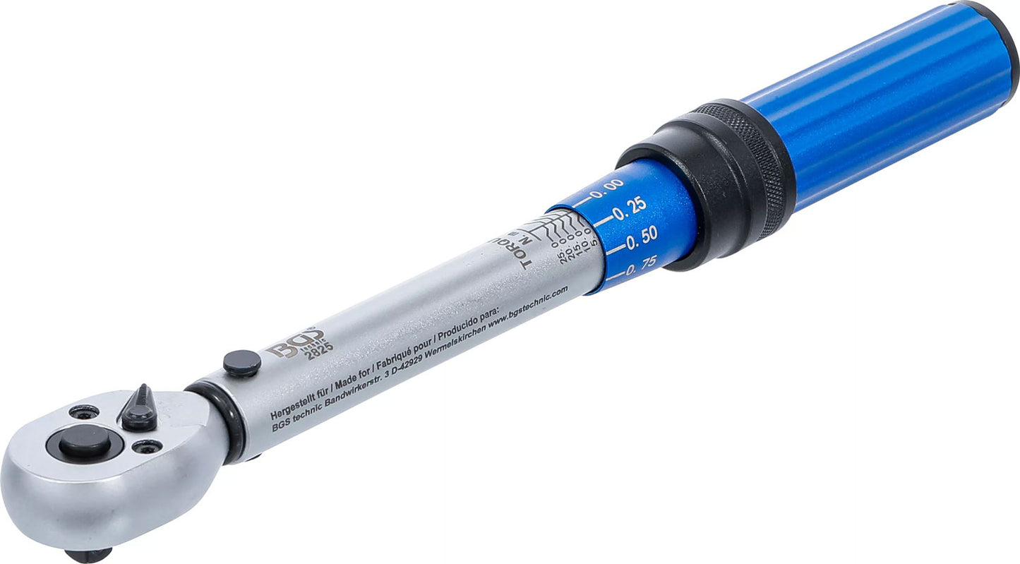 Chiave dinamometrica Bgs technic 1 4 5-25 nm