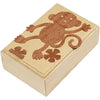 Creativ company chapa de bambú, hoja 12x22 cm, espesor 0,75 mm, 30 hojas div 1 caja
